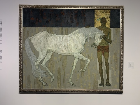 《伯乐像》176××197cm 布面油画 1980

中国美术馆藏
