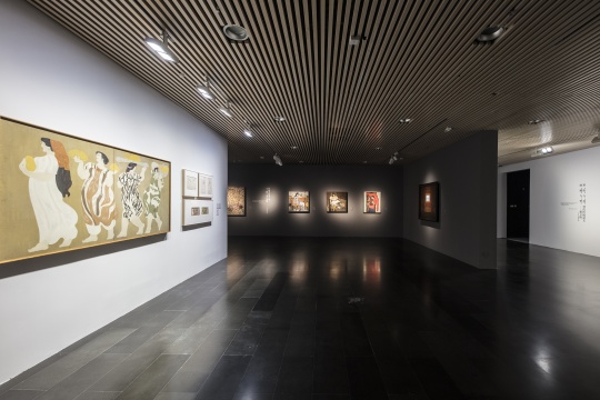 王怀庆个展在清华大学艺术博物馆开幕，在中国传统文脉的“纵横”