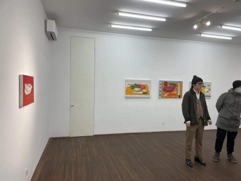 王兴杰个展“夸富宴”展览现场
王兴杰个展“夸富宴”展览现场