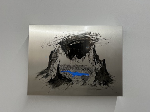 朱日新个展“他者的荒原”,以Y染色体的行动轨迹为暗线的世界景观 朱日新个展“他者的荒原”,以Y染色体的行动轨迹为暗线的世界景观