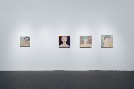 陈欣作品展览现场
陈欣作品展览现场