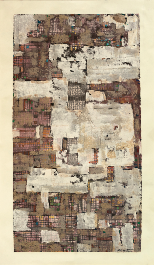 《活字移》144×78.5cm 纸上作品 2019
《活字移》144×78.5cm 纸上作品 2019