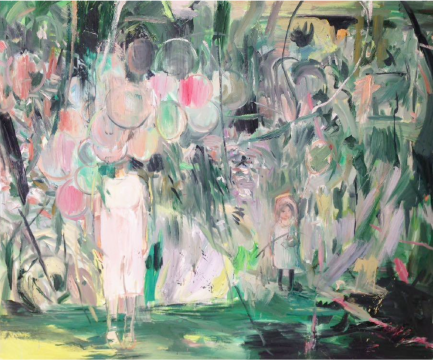 迟晖《气球》 180×150cm 布面油画 2016 © 迟晖, 图片由艺术家提供
迟晖《气球》 180×150cm 布面油画 2016 © 迟晖, 图片由艺术家提供