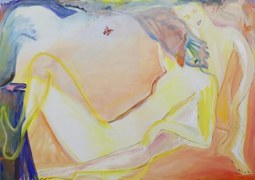 颜秉倩 《无题》147×208cm 布面油画 2021 © 颜秉倩, 图片由艺术家提供
颜秉倩 《无题》147×208cm 布面油画 2021 © 颜秉倩, 图片由艺术家提供
