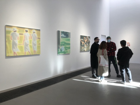 展览“间有闲时多云到阴”现场
展览“间有闲时多云到阴”现场