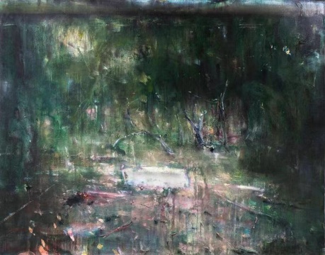 韦嘉 《深森II》 110×140cm 布面丙烯 2009
韦嘉 《深森II》 110×140cm 布面丙烯 2009