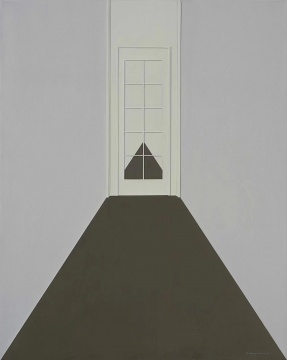 黄一山 《尽头》 100 × 80cm 综合材料 2014
黄一山 《尽头》 100 × 80cm 综合材料 2014