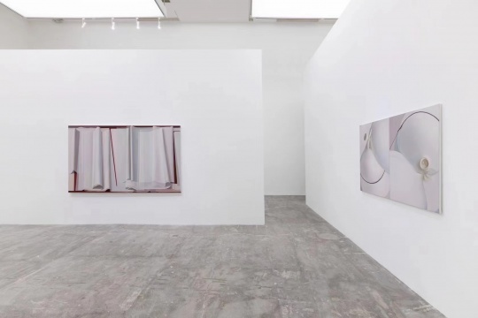 “半自动方式3”展览现场，刘聪作品
