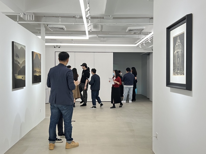 EDA艺术空间开幕首展，“第二届冬季群展”现场
