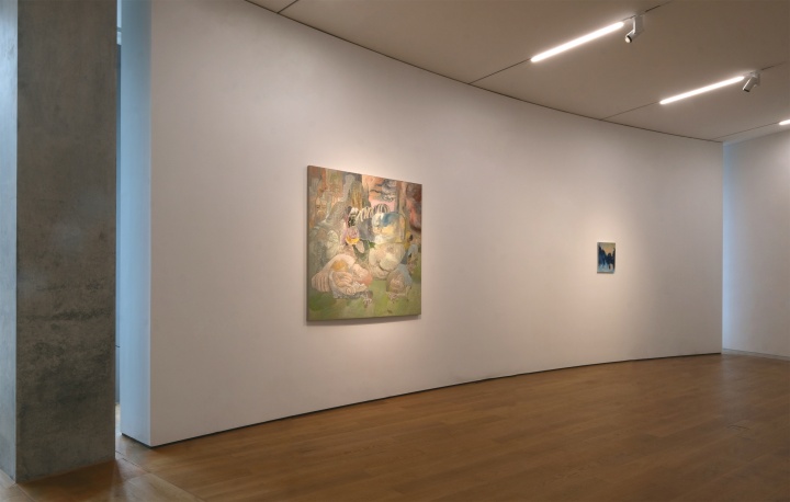 左:仇晓飞《洞》,和美术馆展览现场,摄影:刘相利
左:仇晓飞《洞》,和美术馆展览现场,摄影:刘相利