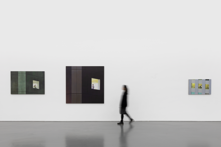 “王强:熟悉的夜”展览现场,空白空间(草场地),2021
“王强:熟悉的夜”展览现场,空白空间(草场地),2021