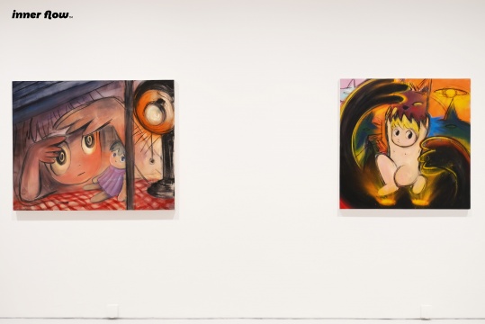 “白日梦游”,今日美术馆展览现场,2022年
“白日梦游”,今日美术馆展览现场,2022年