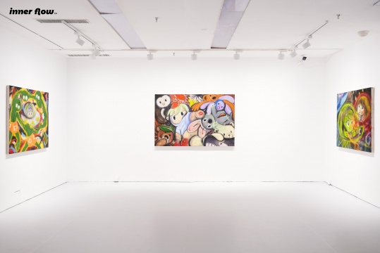 “白日梦游”,今日美术馆展览现场,2022年
“白日梦游”,今日美术馆展览现场,2022年