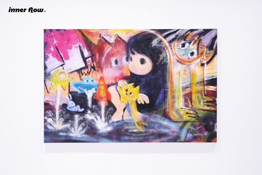 “白日梦游”,今日美术馆展览现场,2022年
“白日梦游”,今日美术馆展览现场,2022年