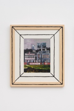 陈卫闽《壬寅-1》 65 × 57cm 纸本图像输出、丙烯、无反光亚克力、木框 2022
