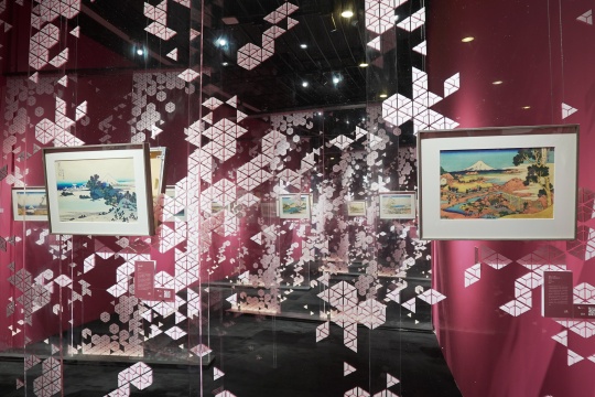 和玉渊潭的樱花一起来的还有浮世绘艺术世纪大展