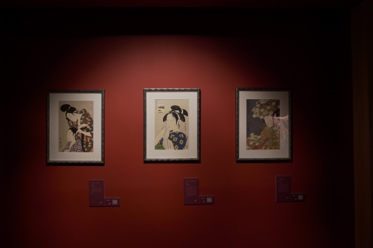 和玉渊潭的樱花一起来的还有浮世绘艺术世纪大展