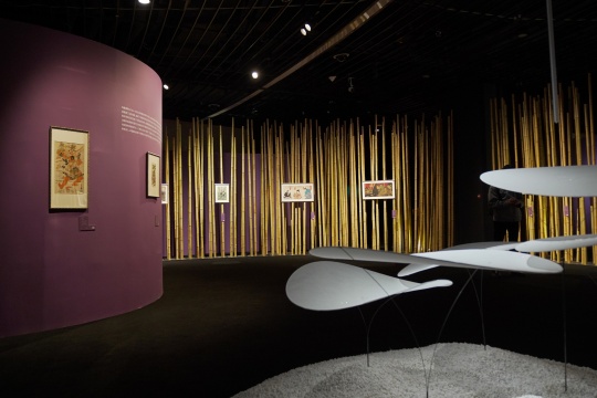 和玉渊潭的樱花一起来的还有浮世绘艺术世纪大展