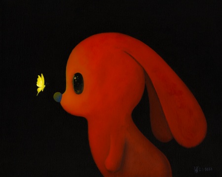 巡展的兔子终于回老家了！张占占新展于798艺术仓库开幕