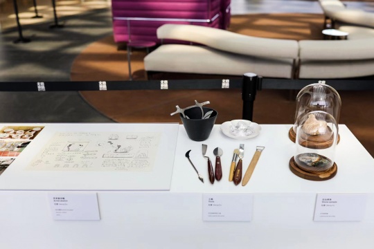 艺术家手稿与工具 摄影：Joya Studio 供稿：北京启皓文化基金会
