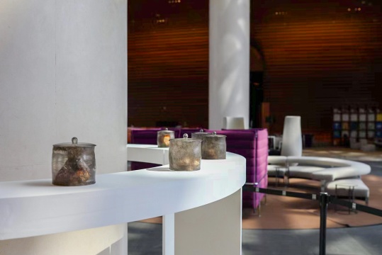 《高地回声》展览现场，摄影：Joya Studio，供稿：北京启皓文化基金会

 
