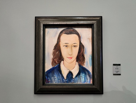 《蒂娜》46x38cm 布面油画 1948年
《蒂娜》46x38cm 布面油画 1948年