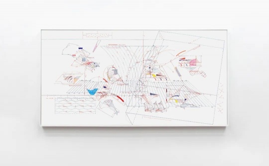 《重返的竹林七贤》 70×138cm 宣纸水墨 2021
《重返的竹林七贤》 70×138cm 宣纸水墨 2021
