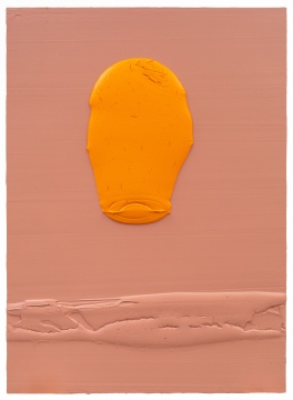 《偏左了一些》220×160×12 cm 木板丙烯 2022
《偏左了一些》220×160×12 cm 木板丙烯 2022
