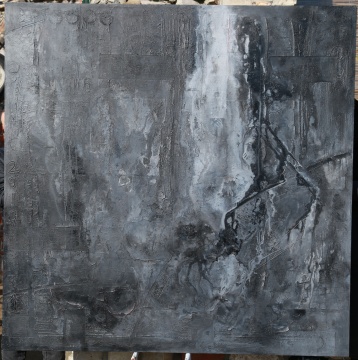 《消魂-1号》 综合材料 160×160cm 2019年
《消魂-1号》 综合材料 160×160cm 2019年