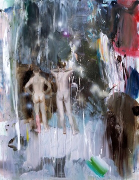 《沉醉》180x140cm 丙烯画布 2016
《沉醉》180x140cm 丙烯画布 2016