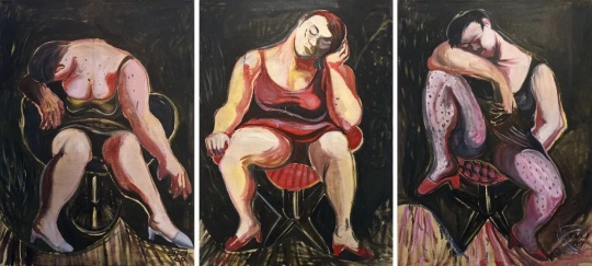 张恩利《少女》147.5×321cm 油彩 画布（共三件）1999

成交价：10,050,000港元，刷新艺术家个人拍卖纪录
