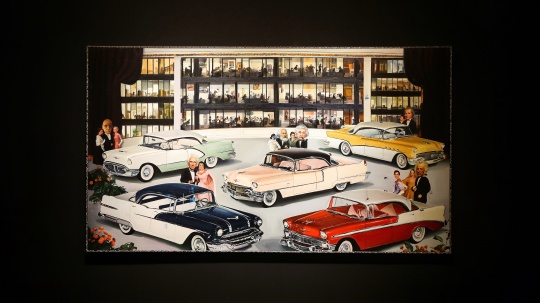 《生活道具—加班与不夜城》
180×328cm 布面油画 2021-2022
《生活道具—加班与不夜城》
180×328cm 布面油画 2021-2022