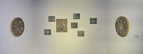 “物・谧——胡婧璇和她的学生艺术作品展” 展览现场
