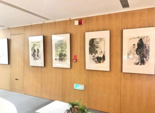 嘉德艺术中心“世纪留音——周思聪、卢沉作品专题展”现场 嘉德艺术中心“世纪留音——周思聪、卢沉作品专题展”现场