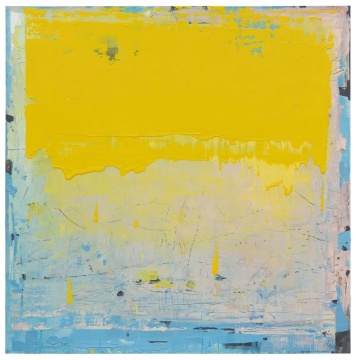 《黄 22-2》150 x 150 cm 布面油画 2021-2022
《黄 22-2》150 x 150 cm 布面油画 2021-2022