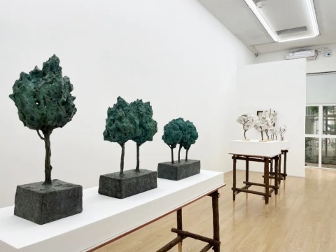 康靖“刻骨”展览现场
康靖“刻骨”展览现场