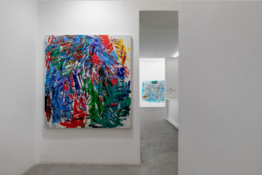 艺术怎么可能会枯萎呢?赵大钧个展“蓝色上的红线”在CLC画廊开幕 艺术怎么可能会枯萎呢?赵大钧个展“蓝色上的红线”在CLC画廊开幕