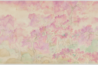 忽见桃花源，丘挺大千画廊新展开幕