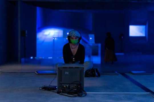 “欹梅—周岩个展”现场 十点睡觉艺术空间 2022
“欹梅—周岩个展”现场 十点睡觉艺术空间 2022