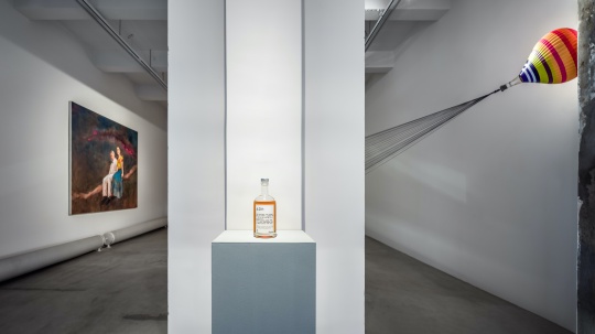 “光环上的石子”展览现场 七木空间 北京 2022
“光环上的石子”展览现场 七木空间 北京 2022