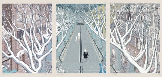 金宇澄《理想系列》70×100cm 丝网版画 2019
金宇澄《理想系列》70×100cm 丝网版画 2019
