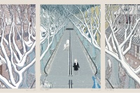 chi K11美术馆带来金宇澄个展“景象”，他的画和小说一样生动