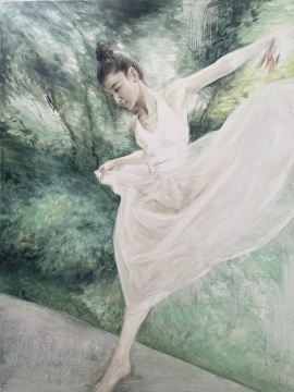 朱可染《慕夏》165x120cm 布面油画 2022 朱可染《慕夏》165x120cm 布面油画 2022