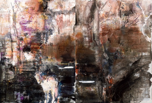 《悠想清沂3》160×240cm 布面丙烯 2017
《悠想清沂3》160×240cm 布面丙烯 2017