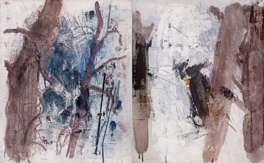 《无题四》布面丙烯 50x80cm
《无题四》布面丙烯 50x80cm