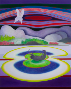 《马之二》,布面油画,200 × 160 cm,2021-2022
《马之二》,布面油画,200 × 160 cm,2021-2022