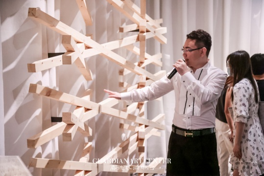“五感的建筑——隈研吾建筑设计展” 展览现场
“五感的建筑——隈研吾建筑设计展” 展览现场