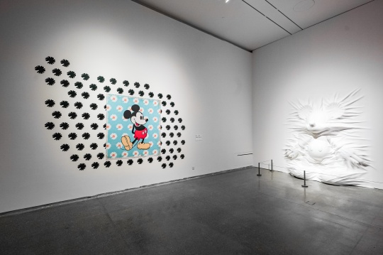 “好奇无界:米奇艺术展全球巡展北京站”展览现场
“好奇无界:米奇艺术展全球巡展北京站”展览现场