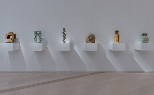 “筑梦”展览现场,邵一作品
“筑梦”展览现场,邵一作品