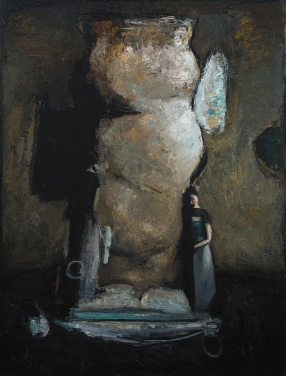 邱瑞祥《大谷仓-2》250×190cm 布面油画  2014-2016（罗旭东收藏）

 
